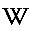 Wikipedia icon